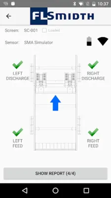 Screen Motion Analyser android App screenshot 0