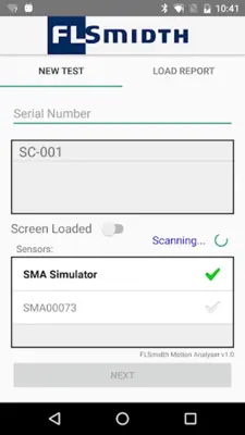 Screen Motion Analyser android App screenshot 4